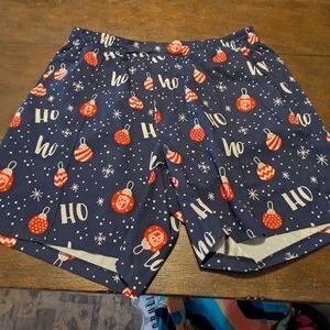 Limited Edition Born Primitive Christmas Blue and Red Training Shorts